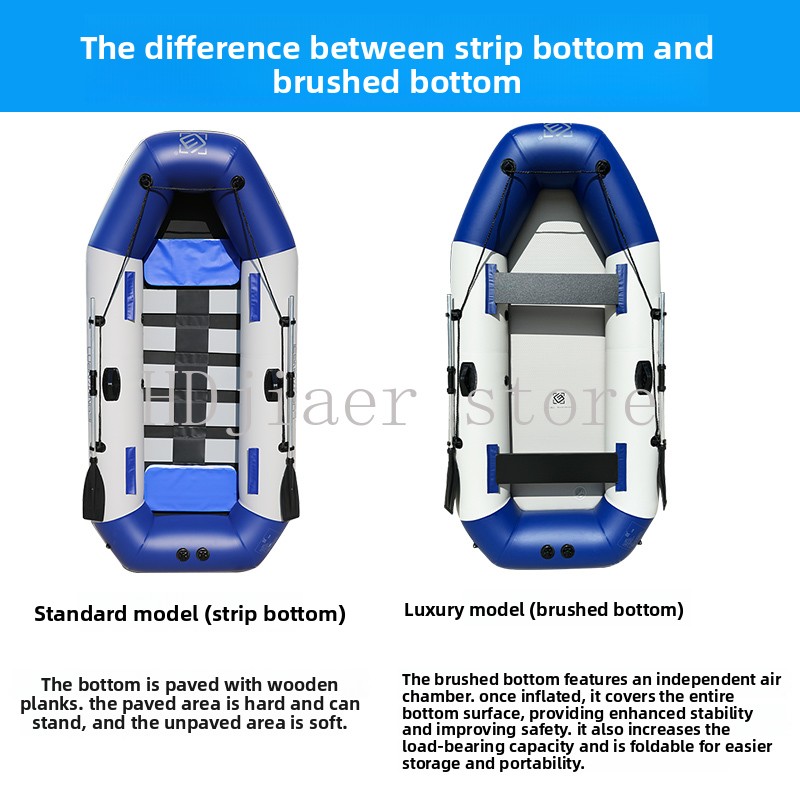 Aufblasbares Boot mit Hartbode – Fishing Boat Inflatable Bewertung und Preis
